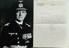 Erich Raeder German Admiral Naval Commander Ww Ii Autograph Typed Letter   rare 
