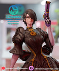 Bayonetta - Fan Art Kit - 1 8 Scale  9 Inch  - 3dmoonn