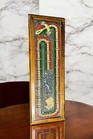 Vintage 16    Dragon Cribbage Board Fantasy Style With Velvet Base