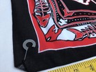 Vintage 1988 Vision Street Wear Black Bandana Skateboards Skater Skulls Rare New
