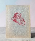 Vintage Department Store Santa Picture 1950s