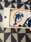 Vintage Miami Dolphins Bumper Sticker  Nfl Football