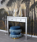 Mirrored Console Table Glass Console Retro Table Wall Table New