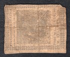 April 3  1772 2s Two Shillings Pennsylvania Colonial Currency Note