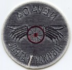 Nevada State Highway Patrol Round Police Patch