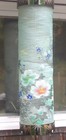 Vintage Japanese Paper wood Lantern 1950 s 35  X 9 