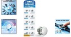 371 370 Silver Oxide Battery Pack - 10 Count For Watch And Remote Control