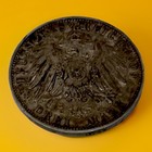 1907 D German States Bavaria 5 Five Mark Silver Coin Km  915