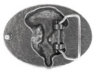 Unique Buckle The Devil Comes Smiling Buckle