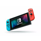 Nintendo Switch With Neon Blue And Neon Red Joy   con - Japan Import With Us Plug