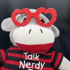 Dan Dee Sock Monkey 21  Collectors Choice Talk Nerdy To Me Plush Stuffed