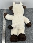 Brown   White Cow Plush Shaggy 15  Stuffed Animal Dan Dee Collectors Choice