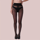 T-crotch High Waist Pantyhose Ultra Sheer Tights Stockings
