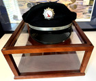 Eastern Airlines Pilot officer Uniform Hat W Golden Falcon Badge   Side Buttons
