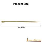 Brass Needle Medieval Pure Fully Functional Accessory - Set Of 6