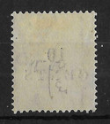 Br Honduras 1888 10c On 4d Surcharge Sg28 Vlhm Cat  75
