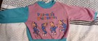 1989 Pee-wee   s Playhouse Kids Sweatsuit Set Size 5 S Pink Teal Excellent