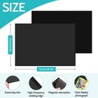 Vivinin 12 Pack Magnetic Picture Frame  Frame With 4 x6   Black 