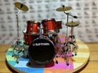 Miniature Drum Kit  Sattari 5 Pice California Usa