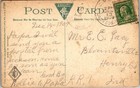 Vintage Postcard Jackson Mi Railroad Train Depot M C R R Posted 1909 Horses