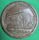 France 1832 Antique Bronze Medal Cardinal Louis Antonino De Novilles 59 M m