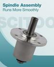 Mower Spindle Assembly For Bobcat 2186207 Zero Turn Mowers 52 61 Zt223 3 Pcs