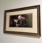 Vintage Harry Roseland  america 1867-1950  Lithograph Of  tender Memories  