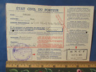 Vintage 1939 Us To France Passport For Mary Conland Hartford Ct Usa
