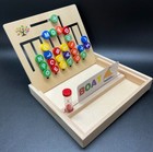 Montessori Toy Wooden Slide Puzzle Letters Age 2-4 Toddler Preschool Homeschool