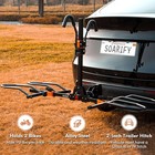 Platform 2 E-bike Hitch Rack Carrier For Suv Rv Truck Bicycle 2in Receiver