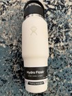 Brand New Hydro Flask 32 Oz Wide Mouth Travel Bottle W  Flex Straw Cap - Cream