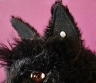 Antique Large Black Scottish Terrier Pin Us Zone  Steiff Dog 15    Scottie