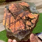 1 18lb Natural Gorgeous Labradorite Quartzcrystal Stone Specimen Healing