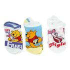 Disney Winnie The Pooh Socks For Kids  3 Pack  Medium Size 6-8  Kids No Show