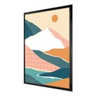 Mainstays     22x28 Picture Frame     Black Rounded Profile Wall Photo Frame
