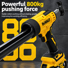 Dewalt Electric Caulking Gun Glass Glue Gun 6 Speeds Cordless Gun Tool Only