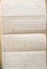 1862 Antique Last Will Testament Dauphin Co Pa George Keim Gruber Genealogy