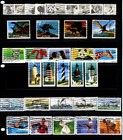 Us Complete Stamp Sets 66 Different Stamps  10 Sets Total 