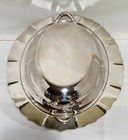 Rogers Silverplate Serving Dish W  Handled Cover Malden  4012 
