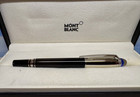Montblanc Starwalker Doue Blue Dome Platinum Plated Rollerball Pen  Excellent 