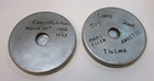 1914 Buffalo Nickel 5 5  Dia 1973 Home Ceramics 2 Wall Plaques Chief Heads Tails