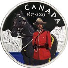2023 Canada  20 150th Anniv  Of The Rcmp 31 39g  999 Fine Silver Proof Coin Ogp