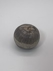 Vintage Mexico Sterling Silver Apple Form Pill  trinket Box Stamped