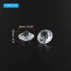 1000pcs Acrylic Diamond Vase Filler Wedding Table Crystals Gems Transparent
