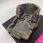 Boulder  hoover  Dam  Vintage Souvenir Building Heavy Metal Ashtray