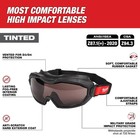 Milwaukee Vented Goggles - Tinted Dual Coat Lens