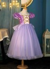 New Princess Rapunzel Tangled Dress Girls Halloween Costume