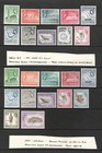 Aden 1953-65 Qe 11 Definitive Issues  lhm   clean   Fresh 