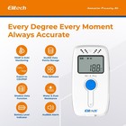 Temperature Humidity Data Logger  Reusable Recorder With Built-in Buzzer  -40   