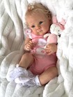 Kokomandy Lifelike Reborn Baby Dolls Silicone Full Body - 18 Inch  Pink06